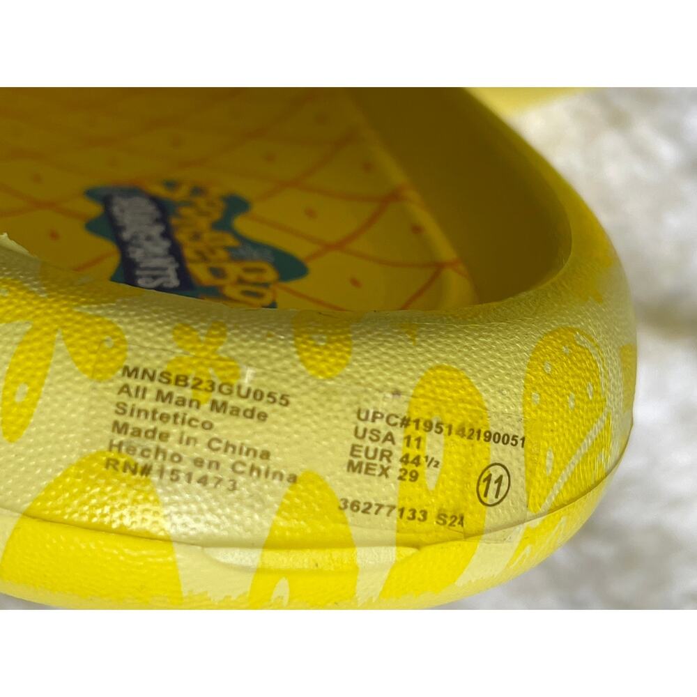 SpongeBob SquarePants Patrick Yellow Comfort Slid… - image 6